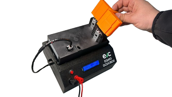 EVC DCDCBox Smart 453EQ DCDC bench test diagnostic tool